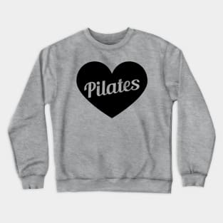 Pilates In My Heart - Pilates Lover - Heart Lover Crewneck Sweatshirt